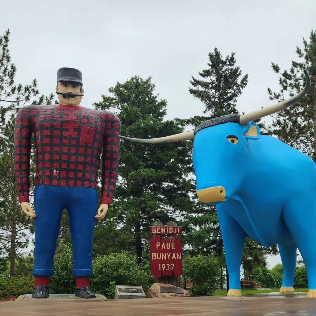 Paul Bunyan and Babe the Blue Ox