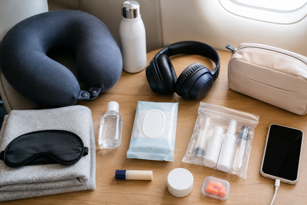 Plane Essentials for a Comfortable Flight