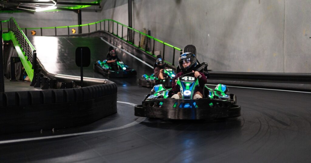 Race at Andretti Indoor Karting and Games