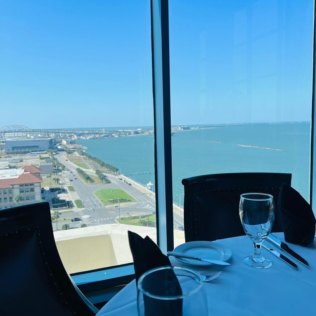 Republic of Texas Bar and Grill Dinner With a View of Corpus Christi Bay