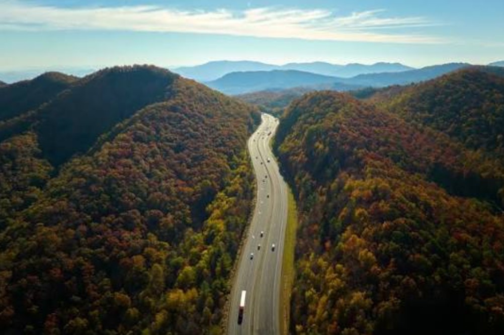 I-40 Across the Cumberland Plateau