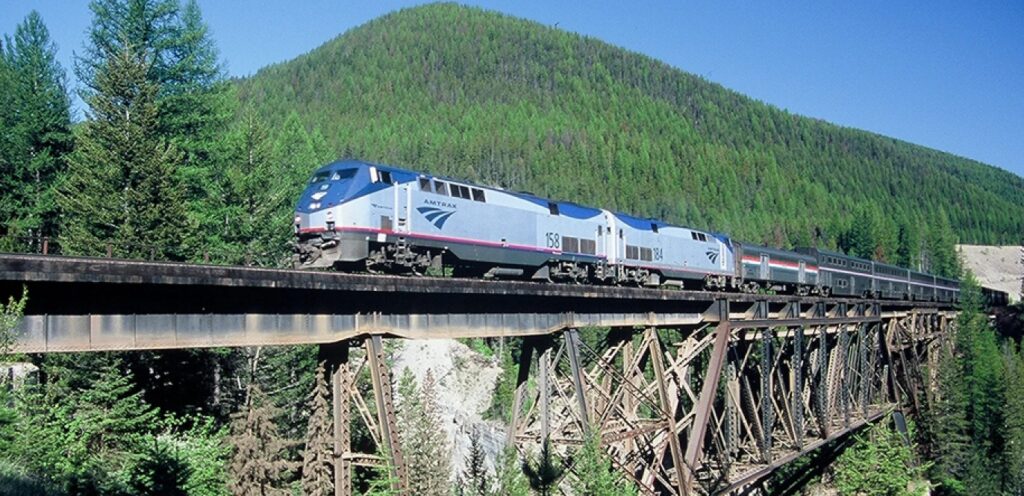 Amtrak’s Empire Builder Wyoming to Montana