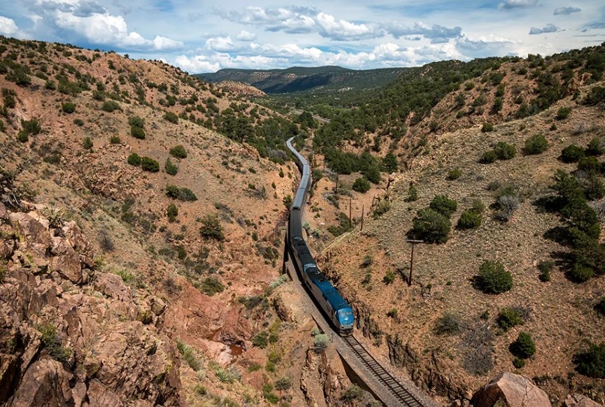 New Mexico to Arizona Train Trip