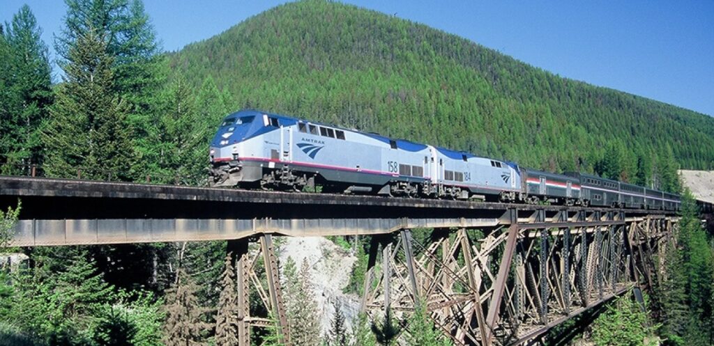 South Dakota to North Dakota by Amtrak Empire Builder
