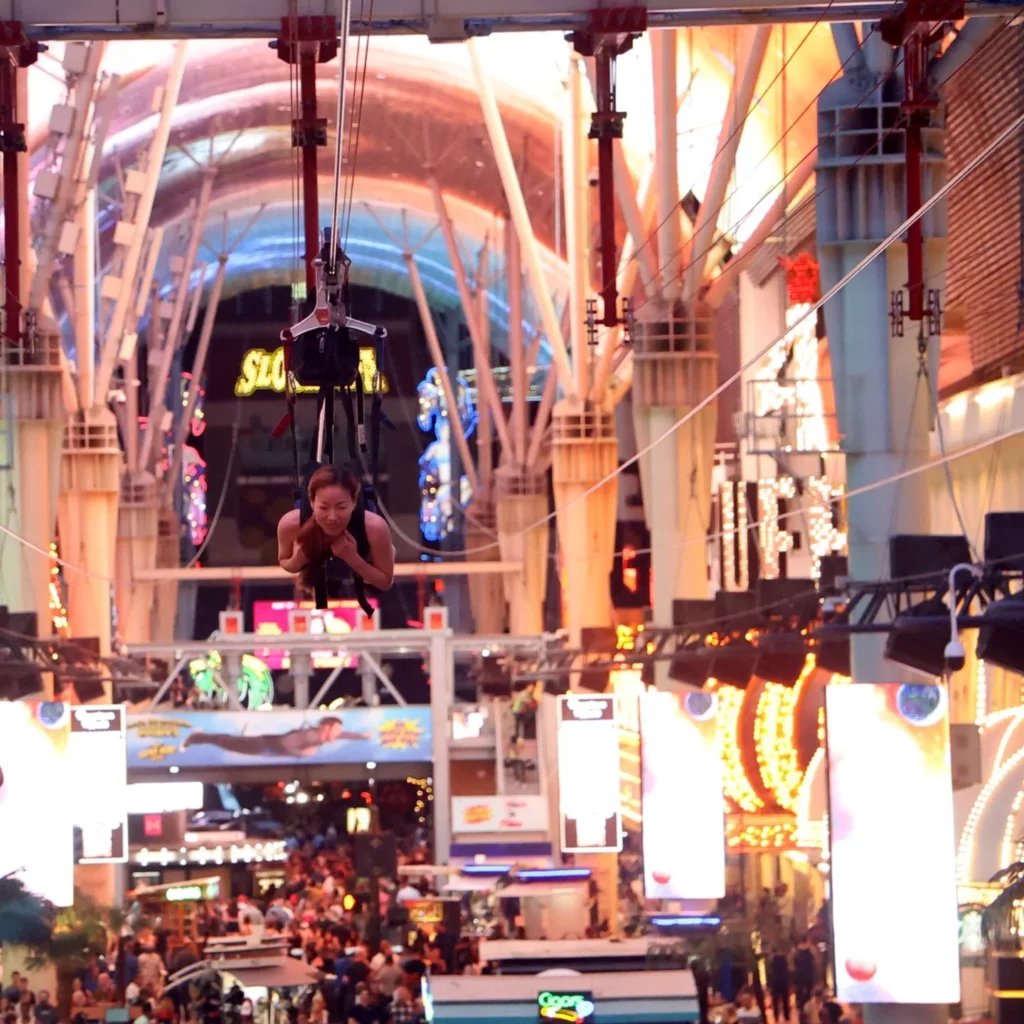 SlotZilla Zipline: A Big Fremont Street Moment for Tweens and Teens