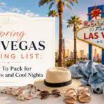 Spring Las Vegas Packing List What To Pack for Warm Days and Cool Nights