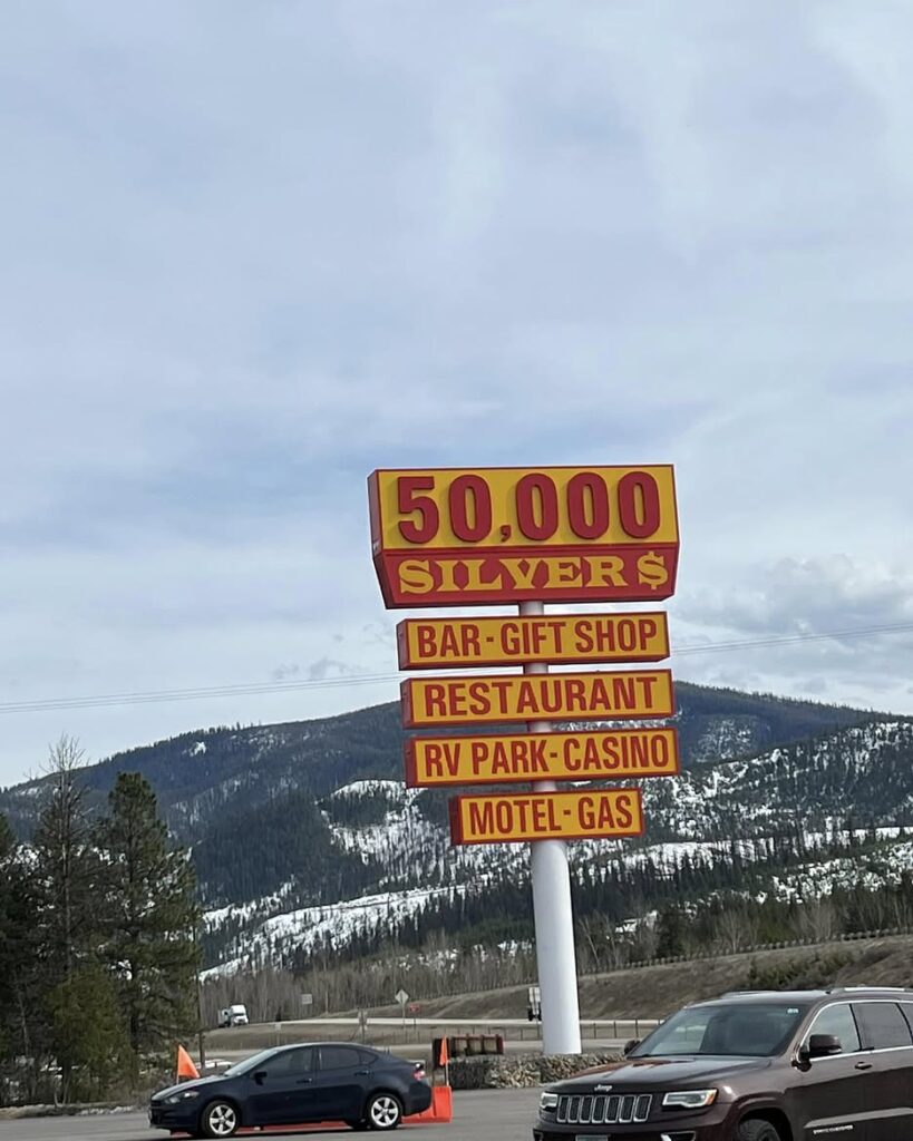 The 50,000 Silver Dollar Bar