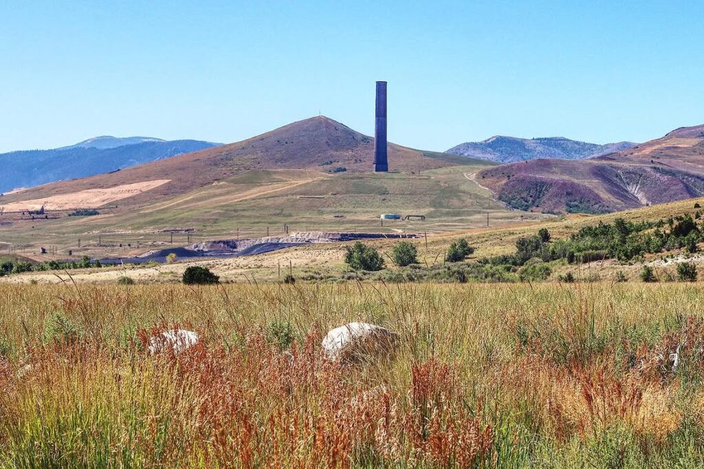 The Anaconda Smelter Stack
