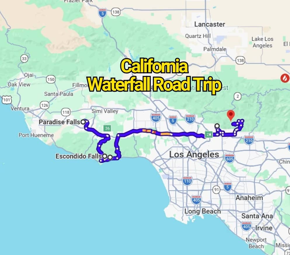 The California Waterfall Road Trip Map That’ll Change the Way You See the State