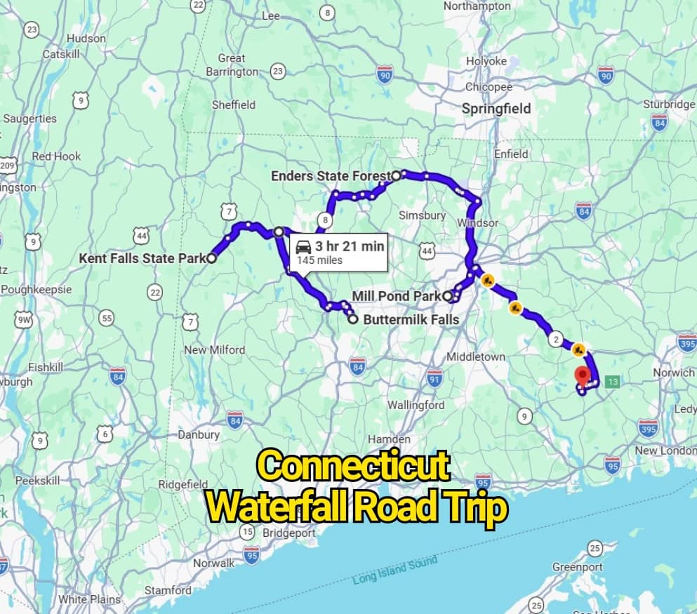 The Connecticut Waterfall Road Trip Map That’ll Change the Way You See the State