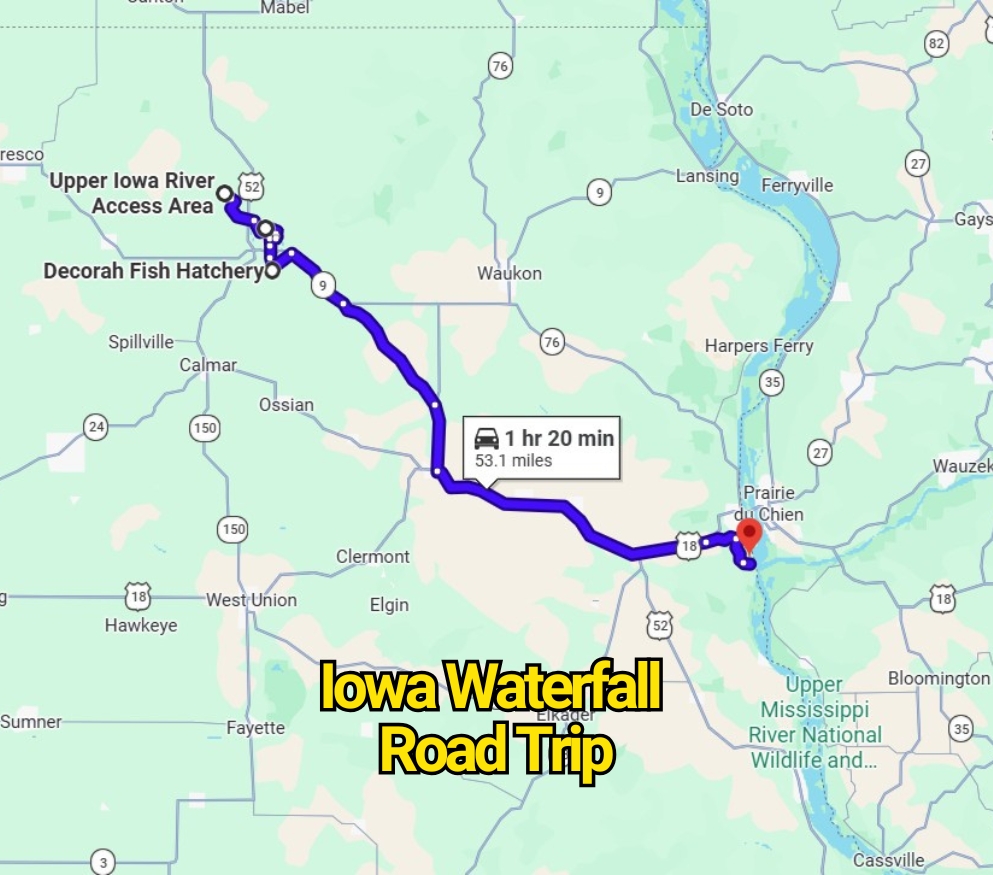The Iowa Waterfall Road Trip Map That’ll Change the Way You See the State