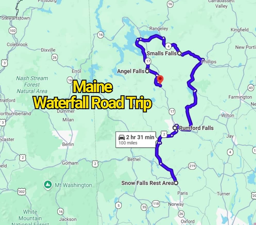 The Maine Waterfall Road Trip Map That’ll Change the Way You See the State
