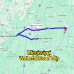 The Mississippi Waterfall Road Trip Map That’ll Change the Way You See the State