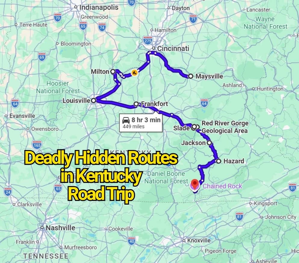 The Most Deadly Hidden Road Trip Routes in Kentucky That Locals Warn About