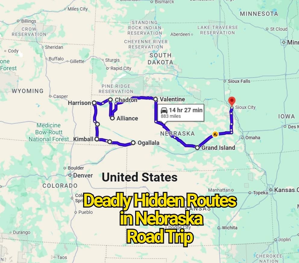 The Most Deadly Hidden Road Trip Routes in Nebraska That Locals Warn About