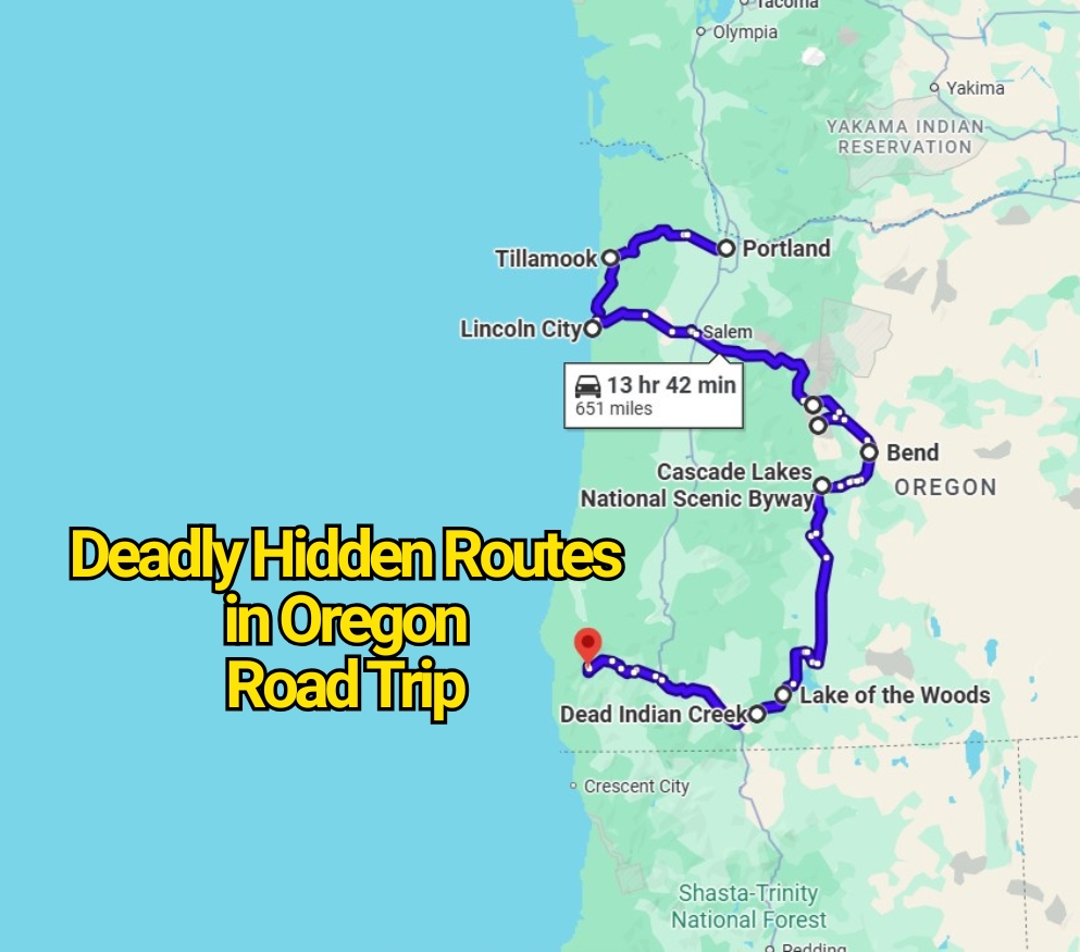 The Most Deadly Hidden Road Trip Routes in Oregon That Locals Warn About