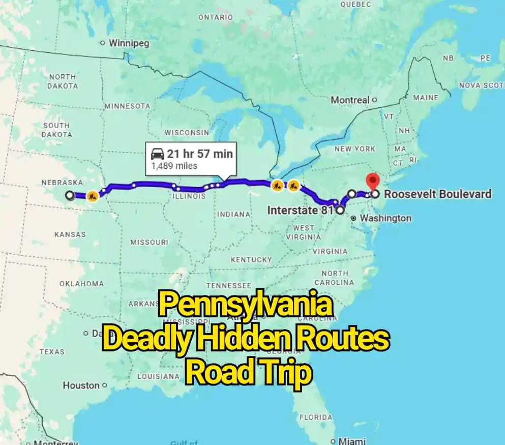 The Most Deadly Hidden Road Trip Routes in Pennsylvania That Locals Warn About