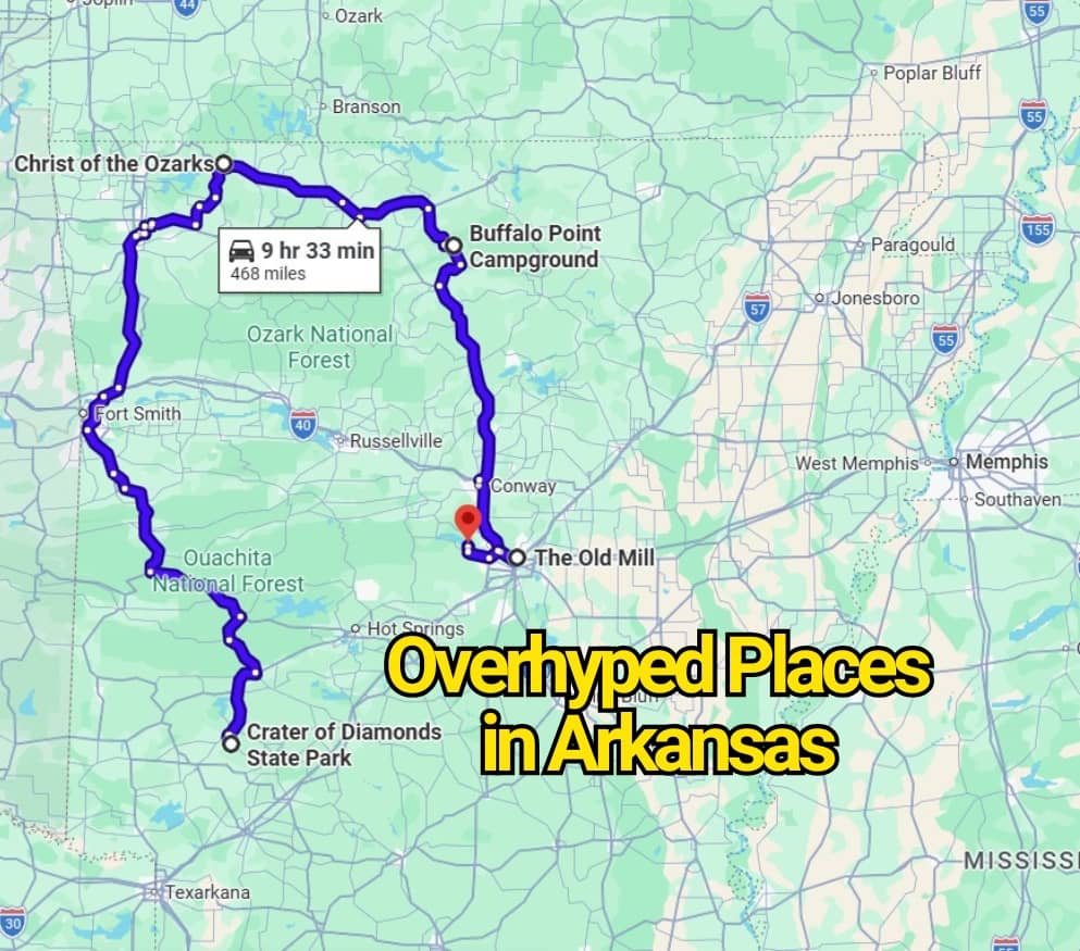 The Most Overhyped Places in Arkansas That Don’t Live Up to the Hype