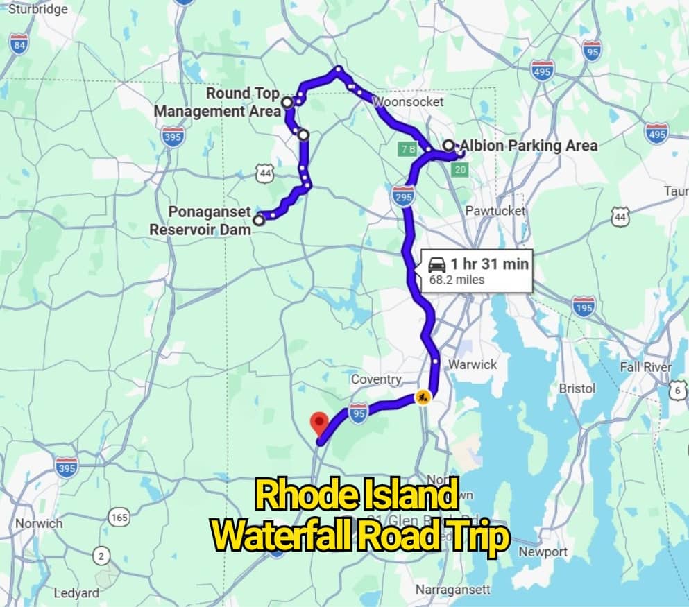 The Rhode Island Waterfall Road Trip Map That’ll Change the Way You See the State