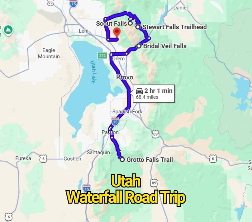 The Utah Waterfall Road Trip Map That’ll Change the Way You See the State