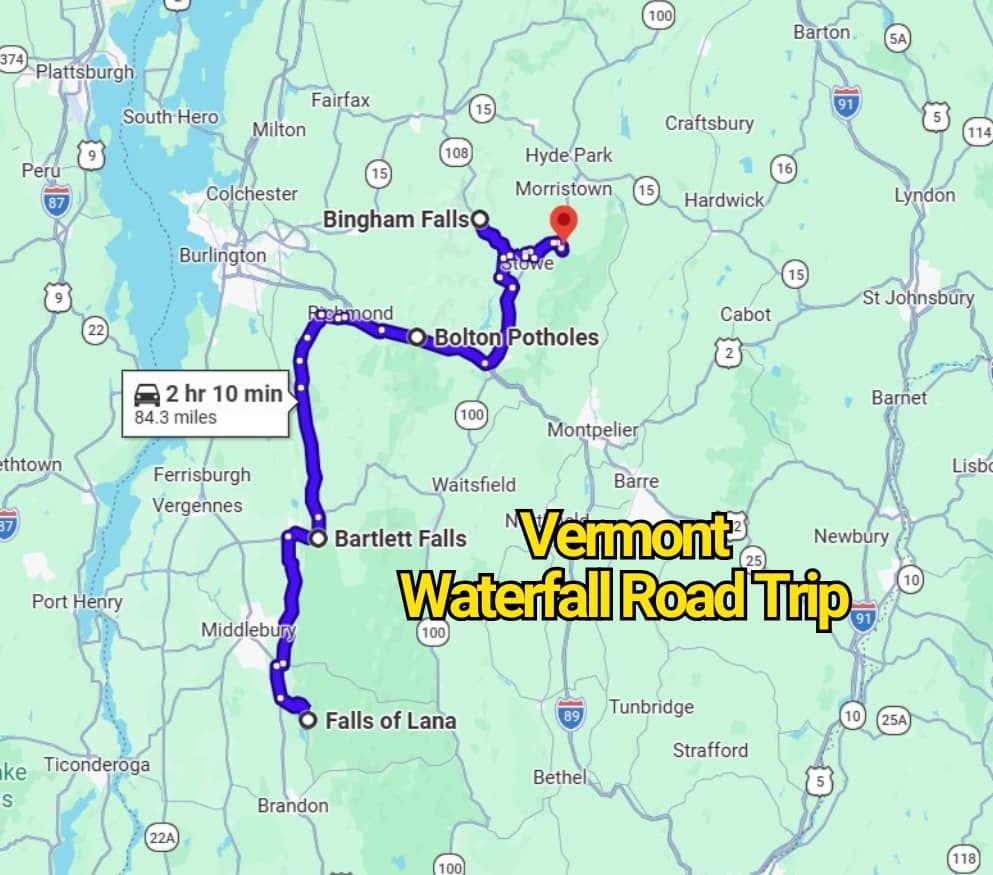 The Vermont Waterfall Road Trip Map That’ll Change the Way You See the State