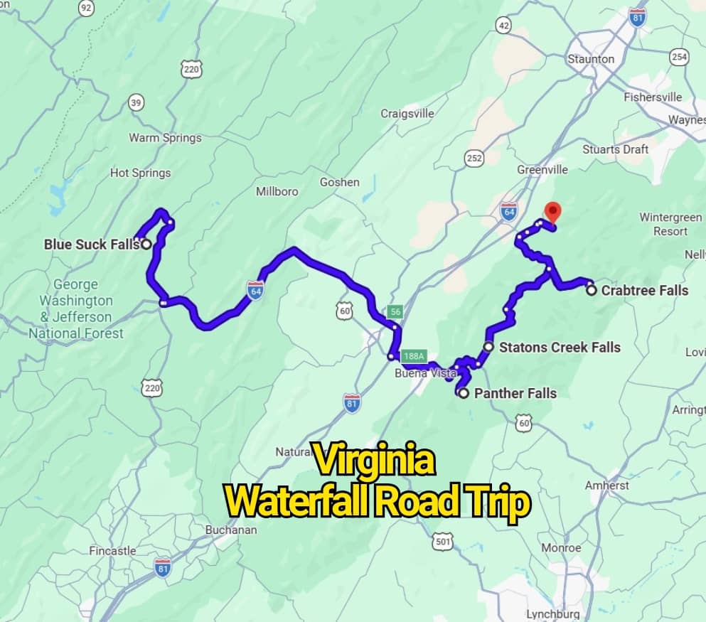 The Virginia Waterfall Road Trip Map That’ll Change the Way You See the State