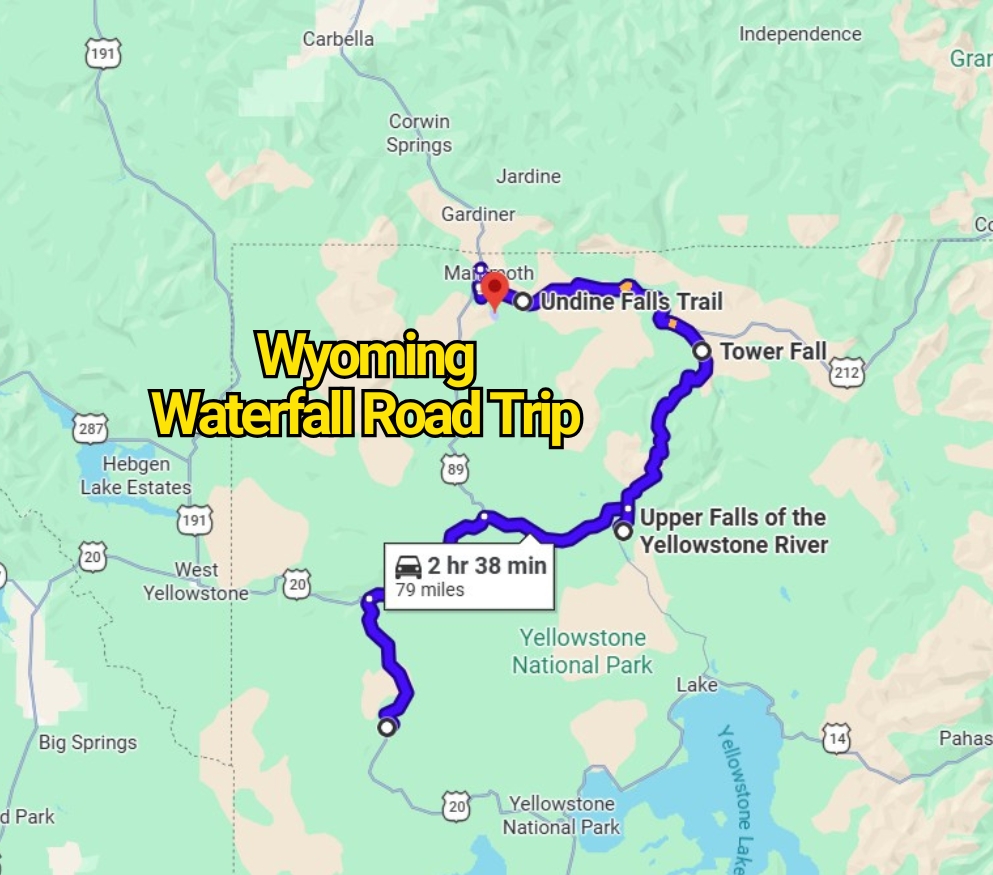 The Wyoming Waterfall Road Trip Map That’ll Change the Way You See the State