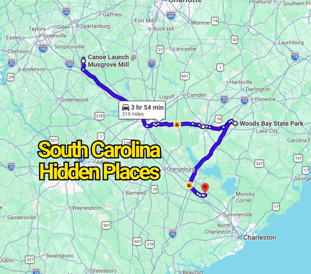These South Carolina Hidden Places Locals Don’t Want Tourists to Find