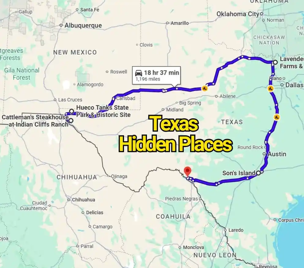 These Texas Hidden Places Locals Don’t Want Tourists to Find