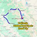 This California Road Trip Map Reveals Hidden Rural Spots You’ve Never Heard Of