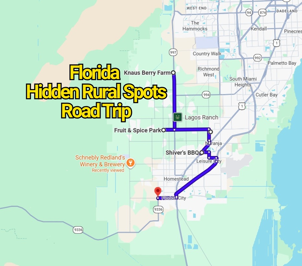 This Florida Road Trip Map Reveals Hidden Rural Spots You’ve Never Heard Of