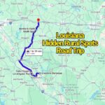 This Louisiana Road Trip Map Reveals Hidden Rural Spots You’ve Never Heard Of
