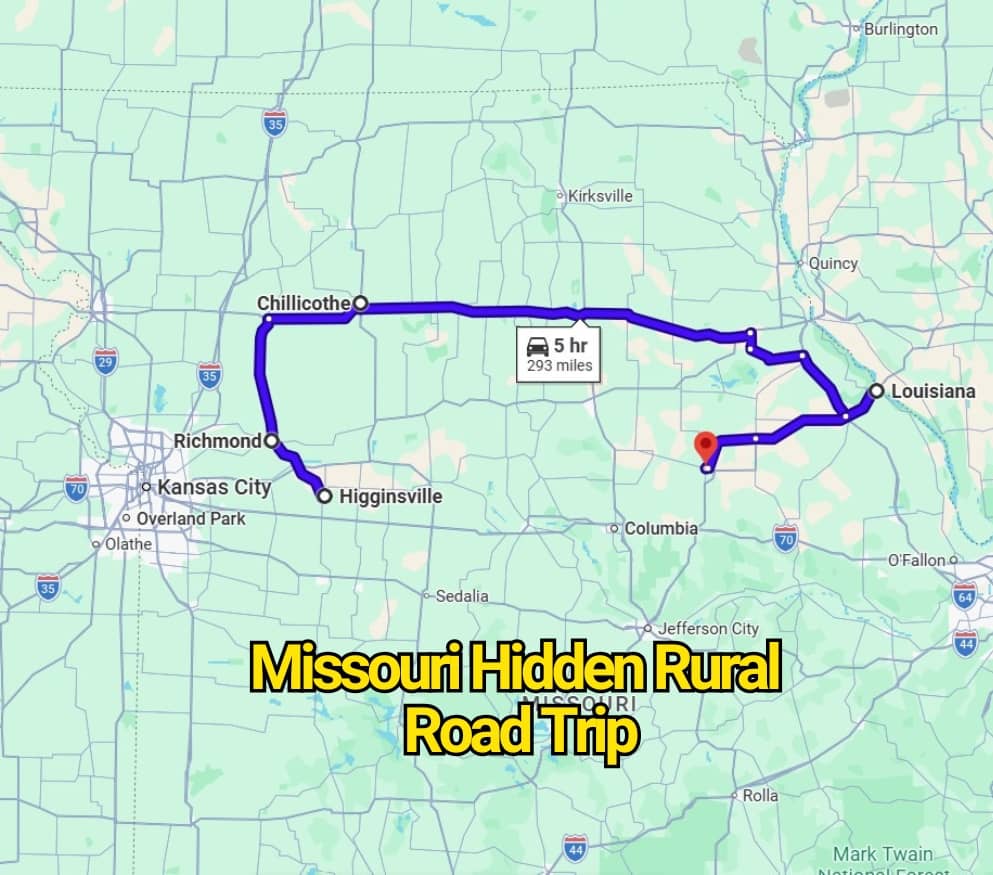 This Missouri Road Trip Map Reveals Hidden Rural Spots You’ve Never Heard Of (1)