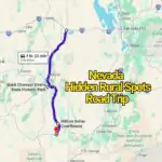 This Nevada Road Trip Map Reveals Hidden Rural Spots You’ve Never Heard Of