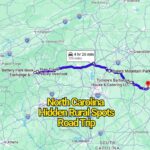 This North Carolina Road Trip Map Reveals Hidden Rural Spots You’ve Never Heard Of