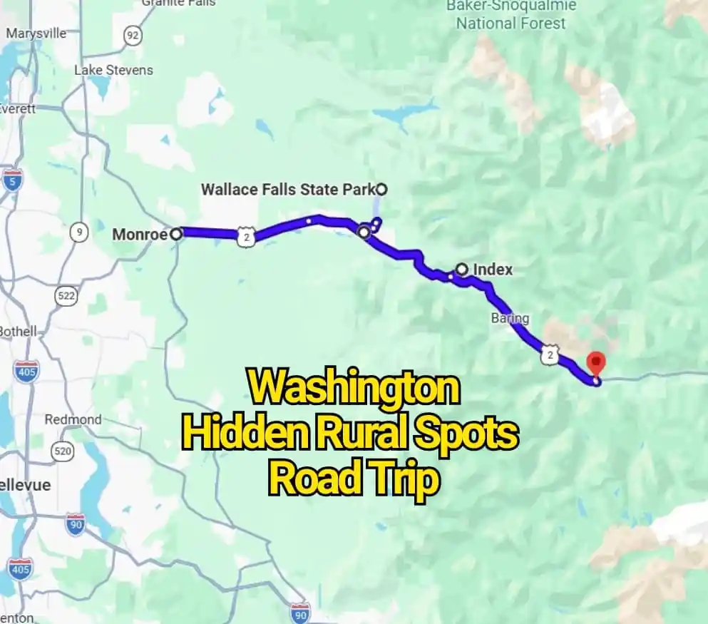 This Washington Road Trip Map Reveals Hidden Rural Spots You’ve Never Heard Of