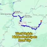 This West Virginia Road Trip Map Reveals Hidden Rural Spots You’ve Never Heard Of