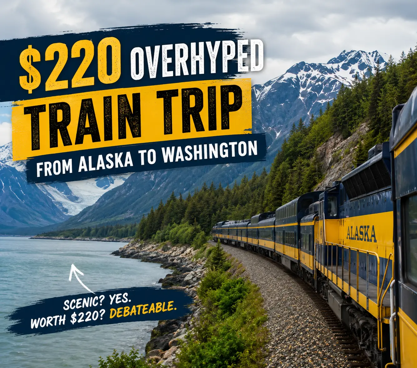 Train Trip From Alaska to Washington