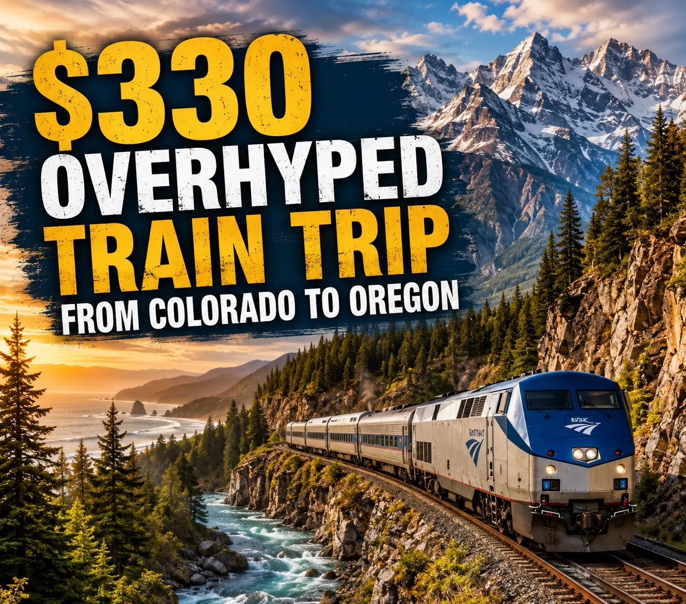 Train Trip From Colorado to Oregon
