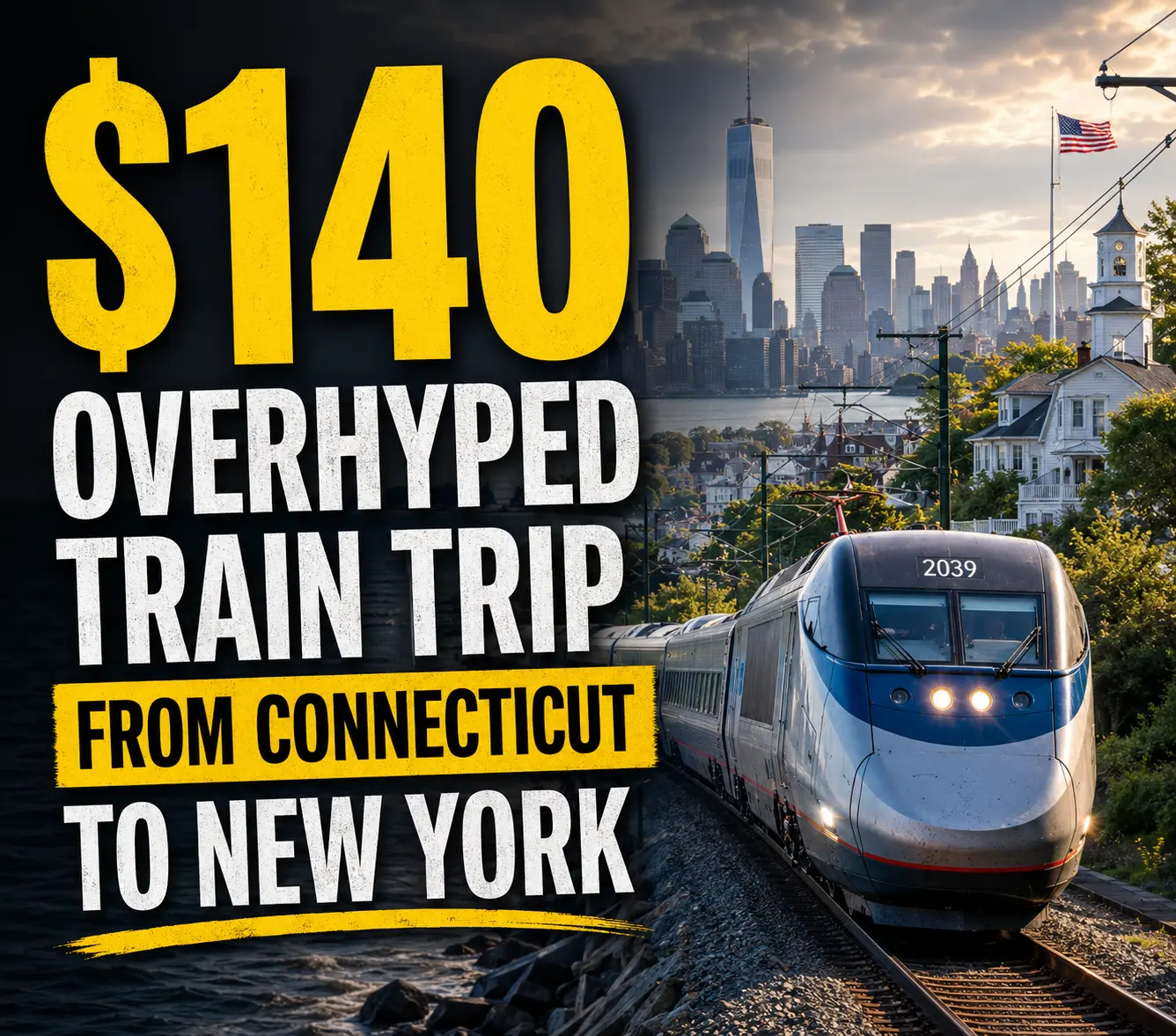 Train Trip From Connecticut to New York