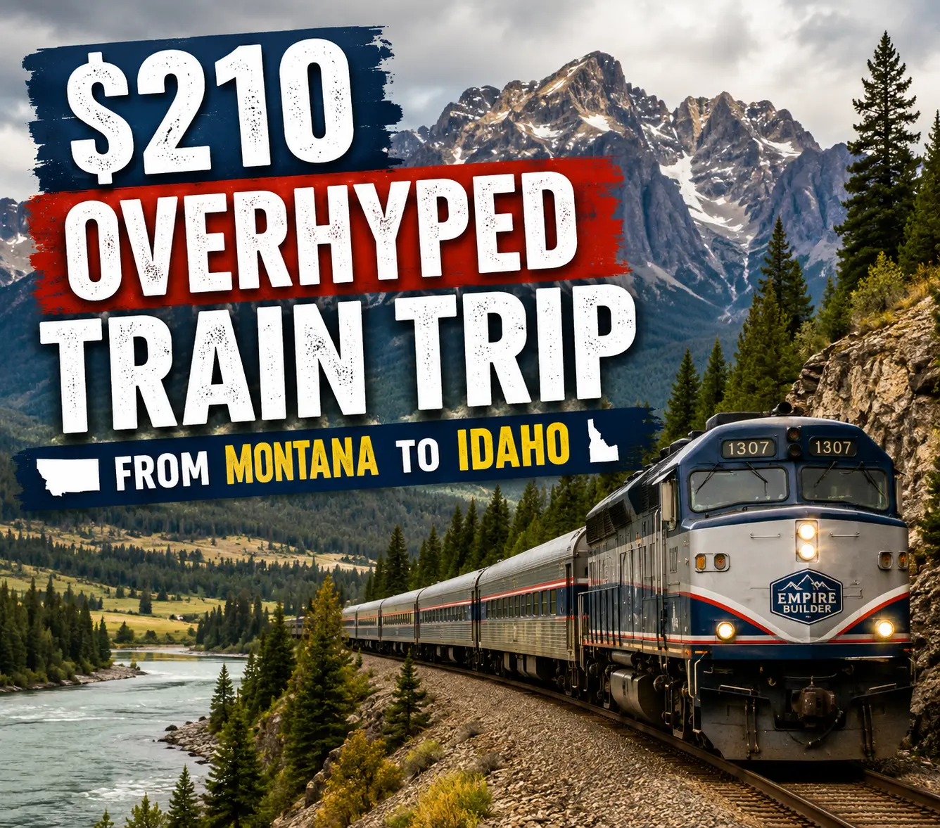 Train Trip From Montana to Idaho