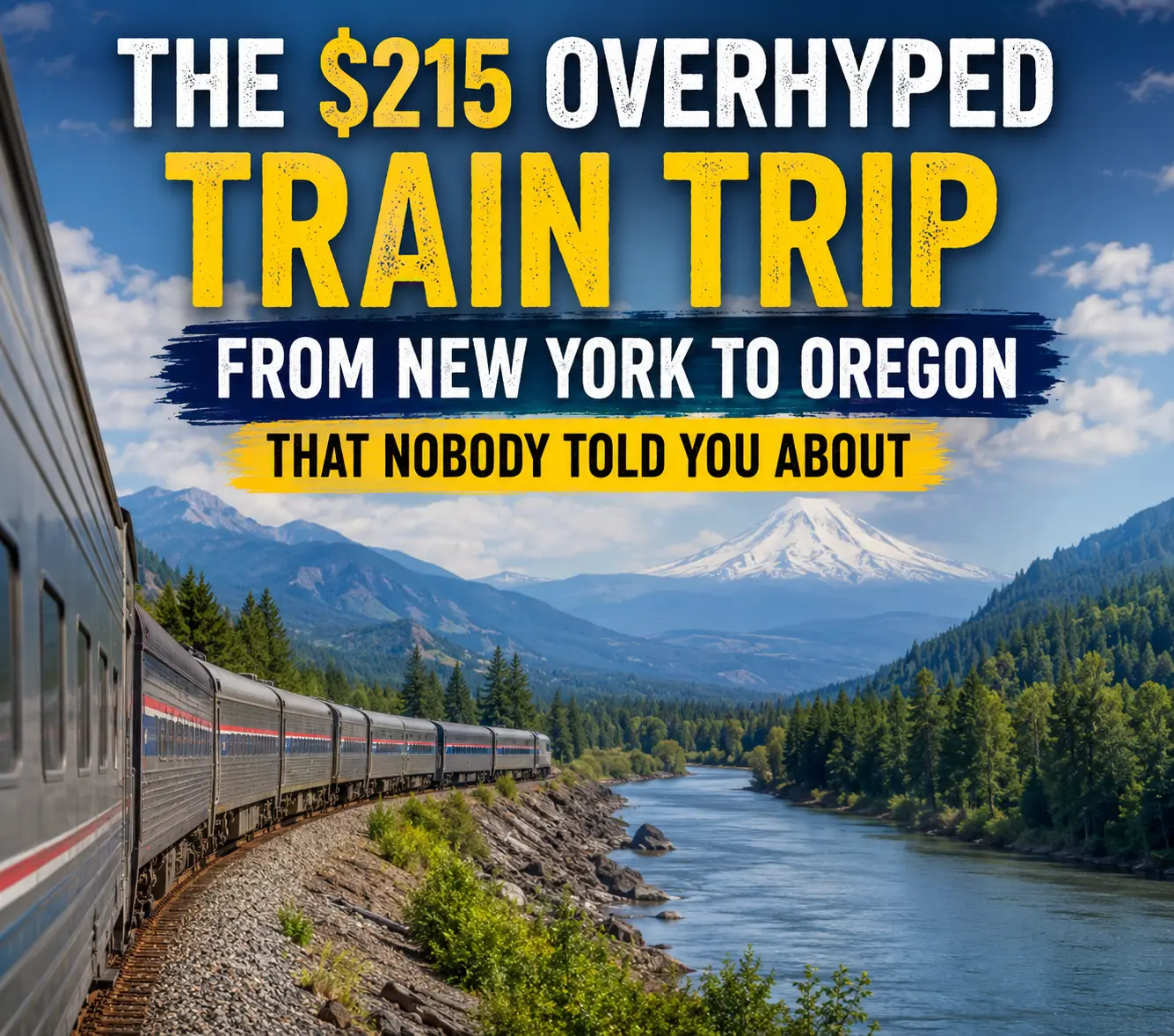 Train Trip From New York to Oregon