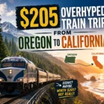 Train Trip From Oregon to California
