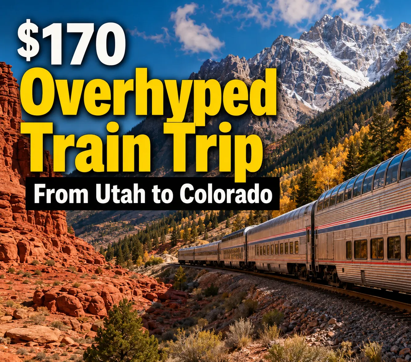 Train Trip From Utah to Colorado
