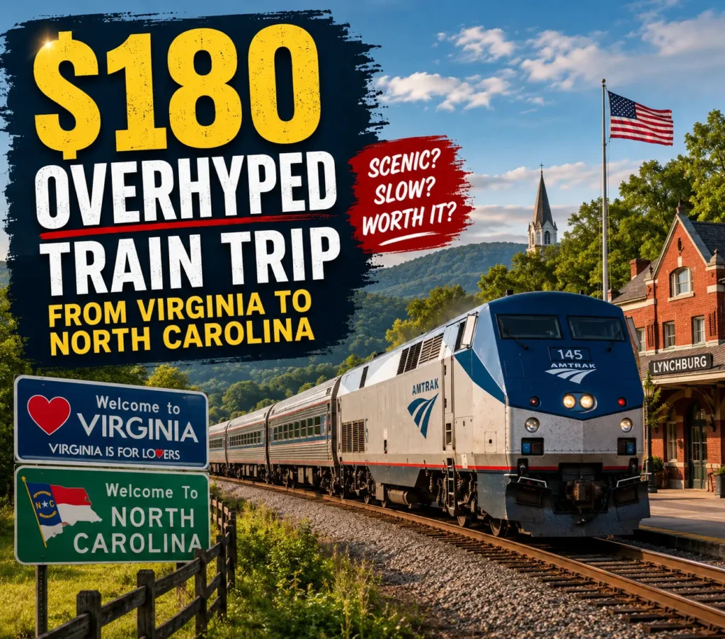 Train Trip From Virginia to North Carolina