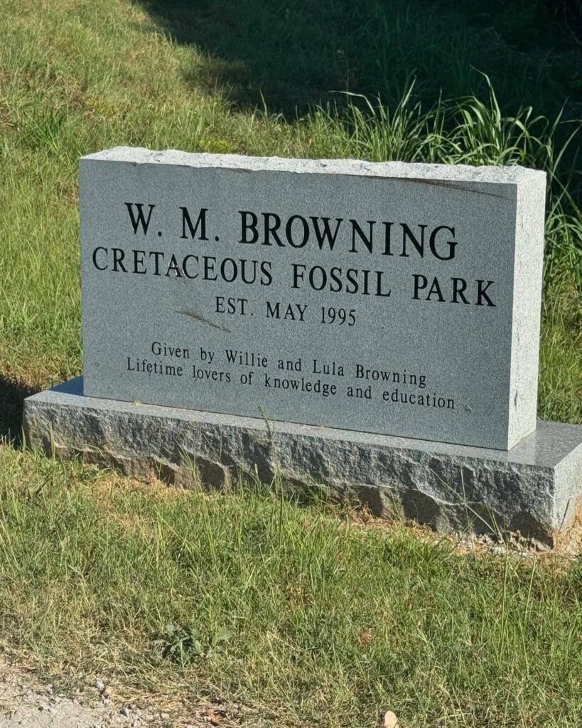 W.M. Browning Cretaceous Fossil Park