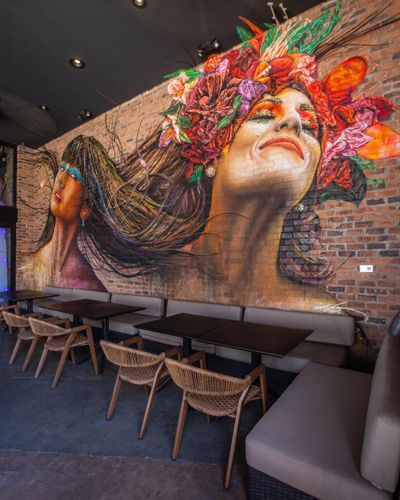 Warehouse 72 Dine Beside Dramatic Wall Art