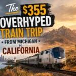 train journey from Michigan to California